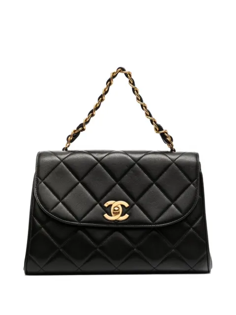 CHANEL Pre-Owned 1995 Classic Flap top-handle bag Black 3570903