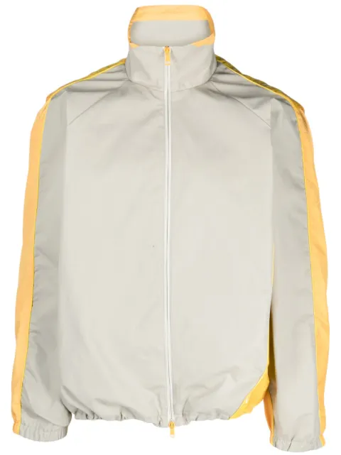 Robyn Lynch colour-block zip-fastening jacket Neutrals SS23RLJKT02