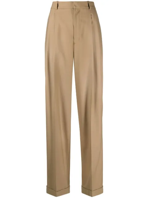Polo Ralph Lauren stretch-wool straight-leg trousers Brown 211891071003