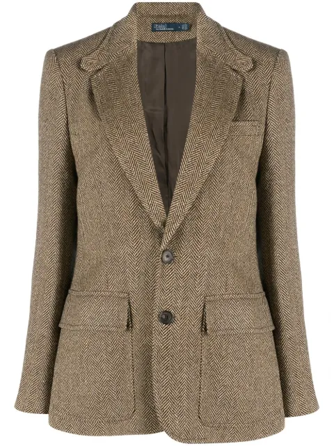 Polo Ralph Lauren Heritage tailored blazer Brown 211891070001
