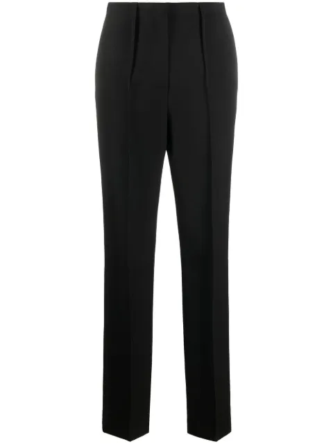 FENDI tailored virgin wool slim-cut trousers Black FR6397AJYFF0GME