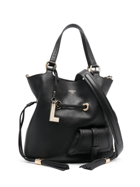 Lancel medium Premier Flirt bucket bag Black A1011010TU