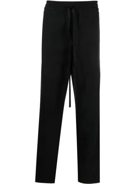 RHUDE side stripe detail track pants Black RHFW22PA27012372