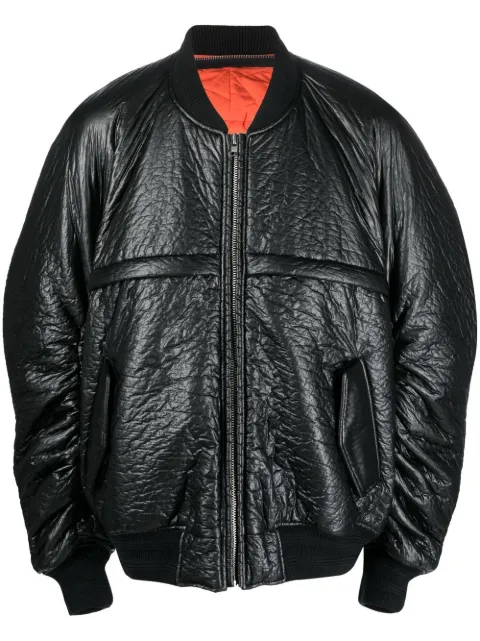 Walter Van Beirendonck Cercle bomber jacket Black 3010