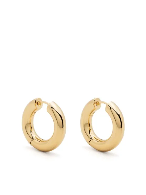 Tom Wood 9kt yellow gold Chunky Medium Hoop earrings Gold ECH10352NA01S9259K