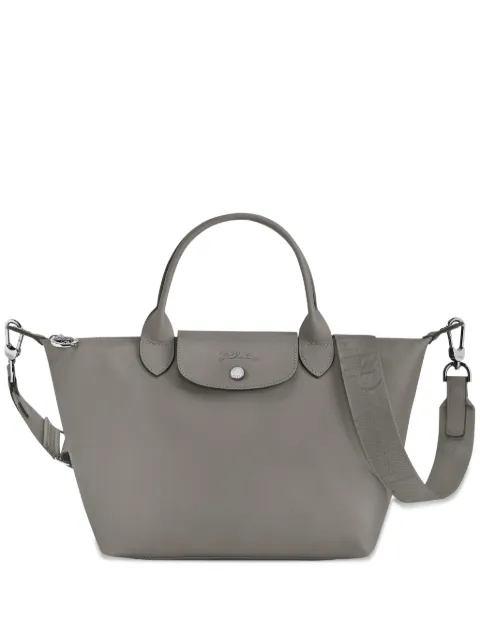 Longchamp small Le Pliage Xtra logo-strap tote bag Grey L1512987P55