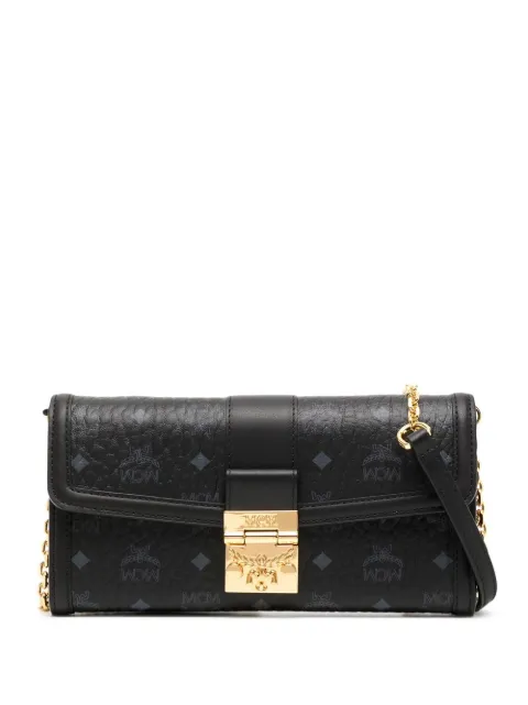 MCM large Tracy crossbody wallet Black MYLDSXT01