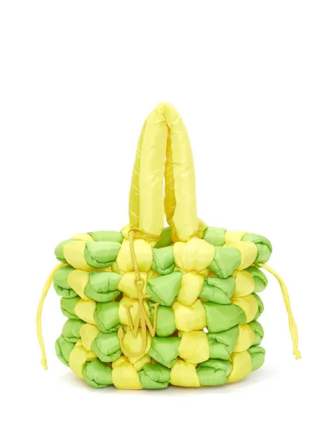 JW Anderson knotted bucket bag Green HB0513