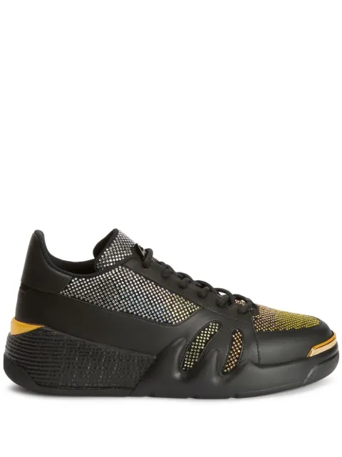 Giuseppe Zanotti rhinestone low-top sneakers Black RM30041001