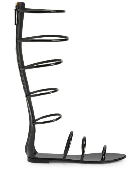 Giuseppe Zanotti Super Intrigo gladiator sandals Black E300032002