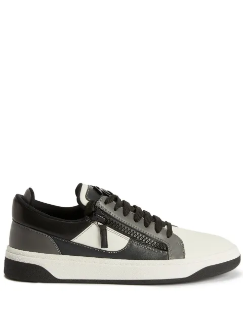 Giuseppe Zanotti GZ94 double-zip low-top sneakers Black RM30034003