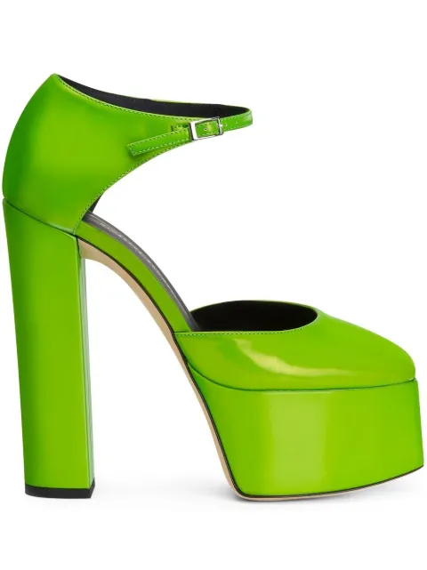 Giuseppe Zanotti Bebe platform pumps Green E060009020