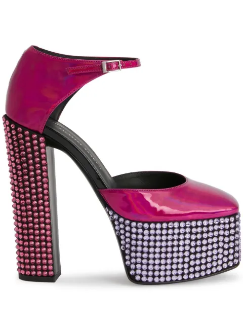 Giuseppe Zanotti Bebe Strass pumps Pink E360003001