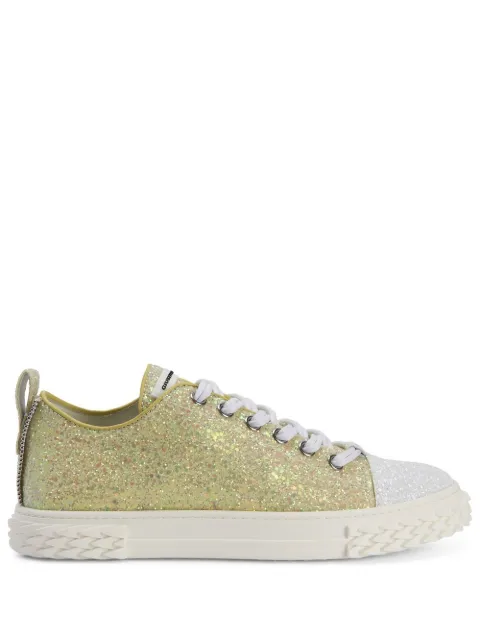 Giuseppe Zanotti Blabber glitter sneakers Yellow RS30007004