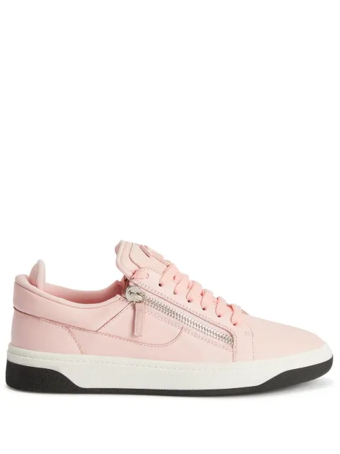 Giuseppe Zanotti Gz94 leather sneakers Pink RS30026003