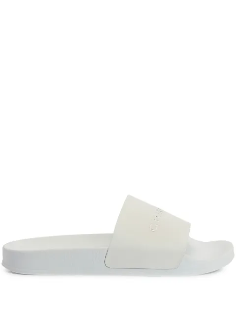 Giuseppe Zanotti Brett slides White RM30037002
