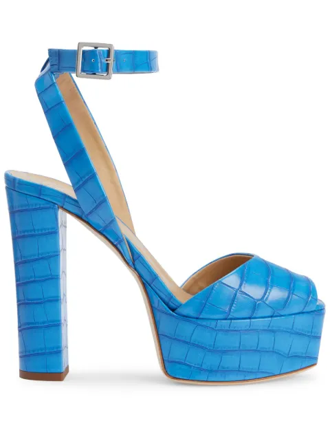 Giuseppe Zanotti 120mm Betty platform sandals Blue I000085H08
