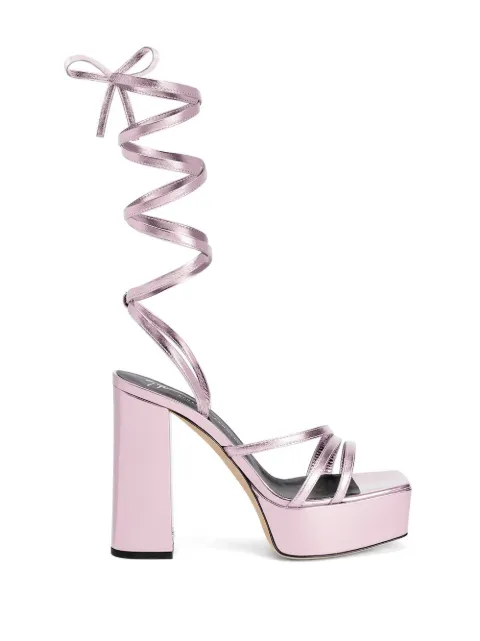 Giuseppe Zanotti 120mm Flavienne platform sandals Pink E300036003