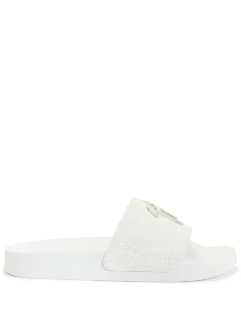Giuseppe Zanotti Brett slides White RS30023001