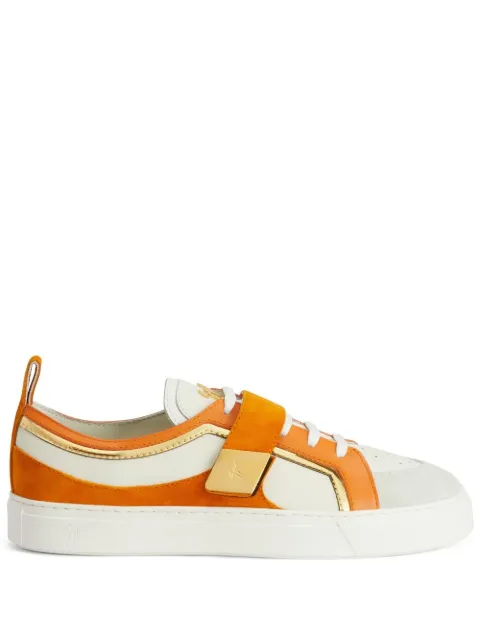 Giuseppe Zanotti Zenas low-top sneakers Orange RS30035003