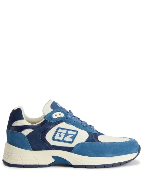 Giuseppe Zanotti New GZ Runner lace-up low-top sneakers Blue RM30026003