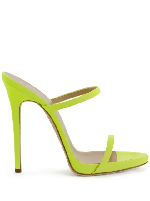 Giuseppe Zanotti 120mm Darsey sandals Yellow I000073H07