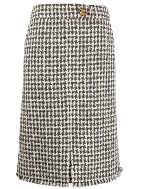 Lanvin tweed pencil skirt Black RWST00145452A22