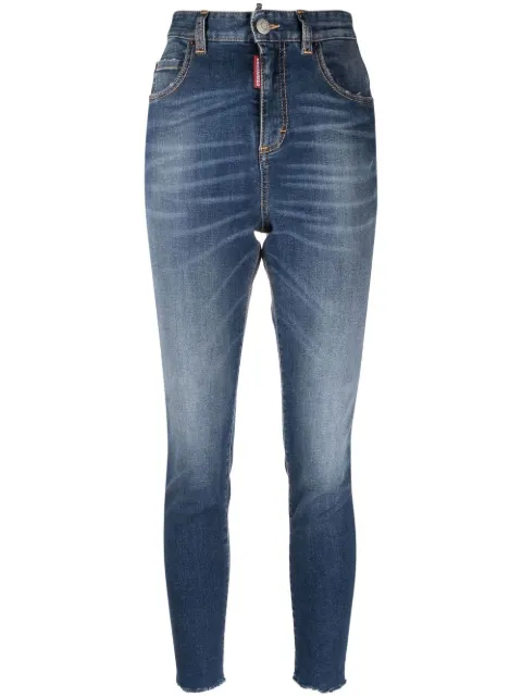 DSQUARED2 cropped skinny jeans Blue S72LB0580S30805