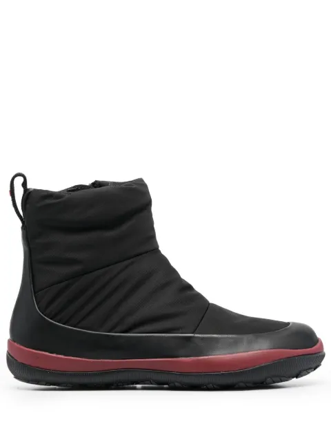 Camper 30mm chunky quilted boots Black K400409011