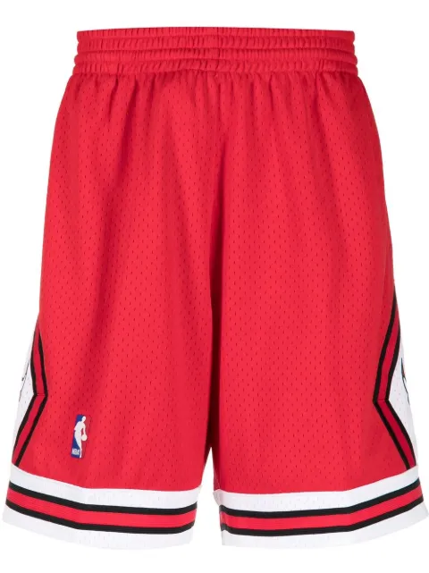 Mitchell & Ness NBA Chicago Bulls track shorts Red SMSHGS18223
