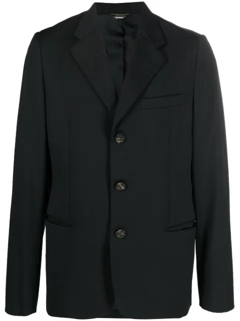 Versace Pre-Owned stepped lapels blazer Black VER450SCA