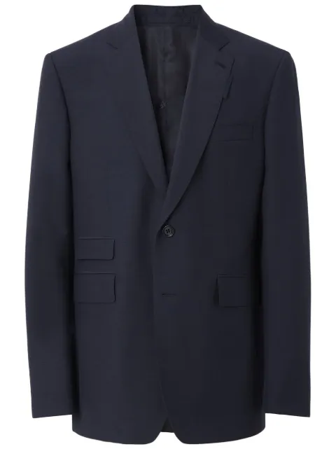 Burberry tailored-fit blazer Black 8060656