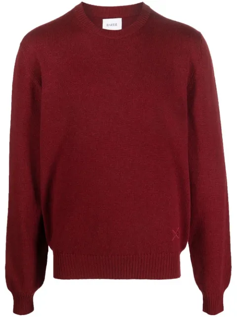 Barrie B Label cashmere jumper Red C120334