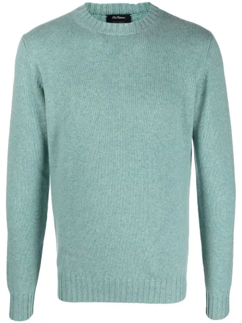 Dell'oglio crew neck cashmere jumper Blue GC3MLBC7R