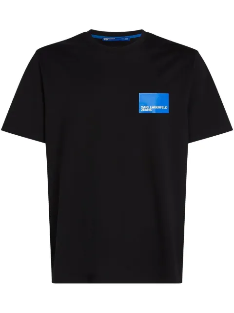 Karl Lagerfeld Jeans logo-print T-shirt Black 231D1706101