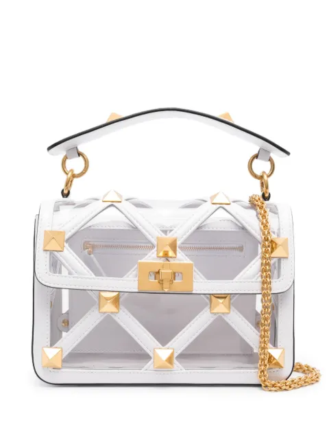 Valentino Garavani medium Roman Stud shoulder bag White WB0I82SEA