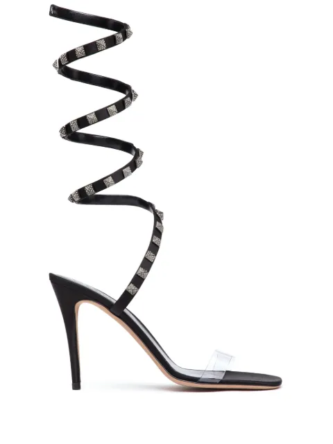 Valentino Garavani Rockstud leather sandals Black WS0GJ4INI