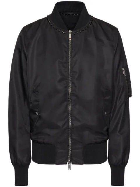 Valentino Garavani Untitled Studs bomber jacket Black VCI1702KP
