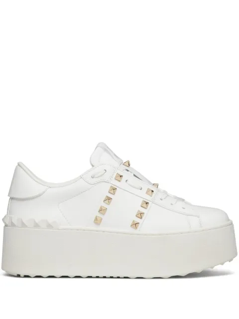 Valentino Garavani Rockstud Untitled lace-up sneakers White WS0GG8BHS