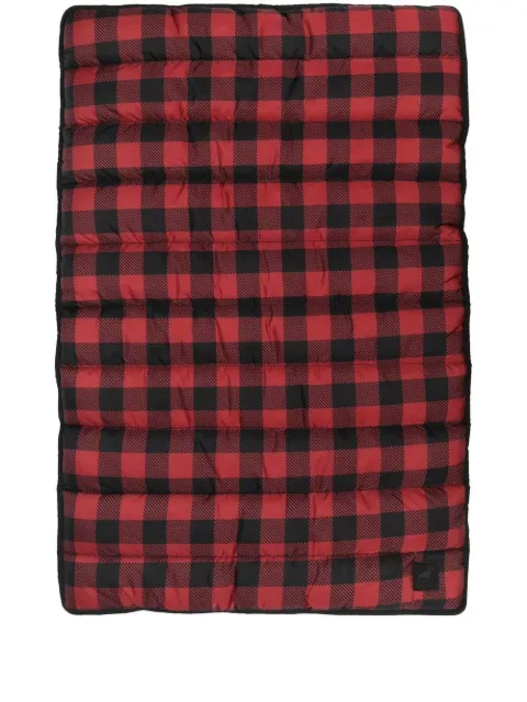 DSQUARED2 logo-print quilted yoga hat Red BKP000116803522