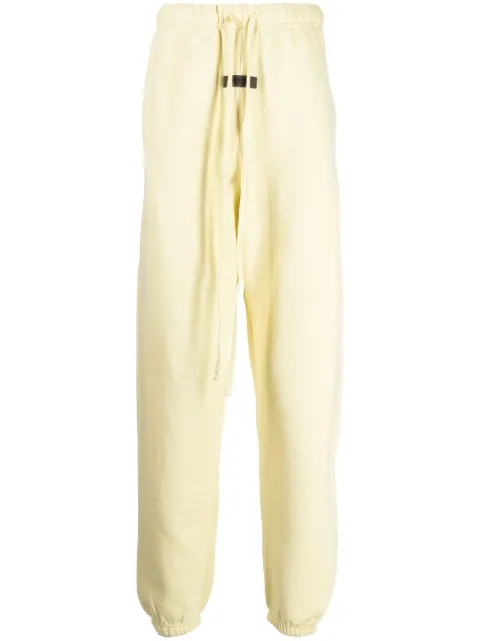FEAR OF GOD ESSENTIALS drawstring straight-leg track-pants Yellow 130SU222026F