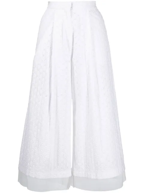 Viktor & Rolf Nice And Breezy embroidered skirt White TB019