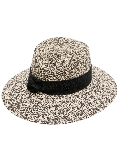 Maison Michel Virginie wide-brim hat Neutrals 1001200001