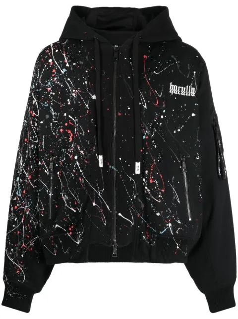 Haculla Lost in Your Eyes bomber-jacket Black HA02BCX03