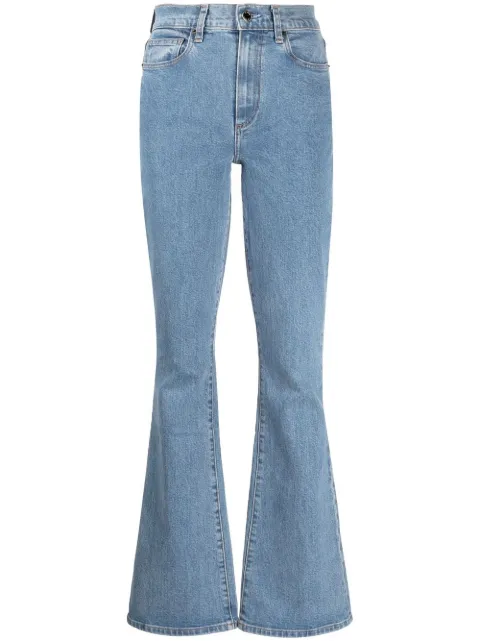 Le Jean Remy high-waisted flare jeans Blue W0605003686