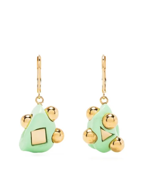 colville abstract drop earrings Gold CV099