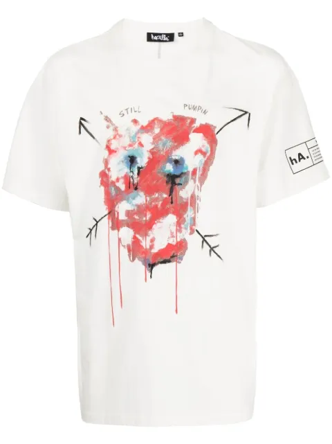Haculla Still Pumpin T-shirt White HA02BCT07