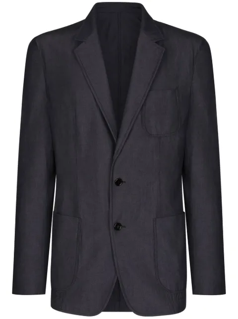 Dolce & Gabbana Portofino virgin wool blazer Blue G2RS5TGF515