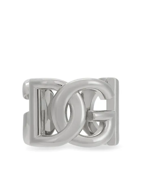 Dolce & Gabbana chunky logo ring Silver WRP1L1W1111