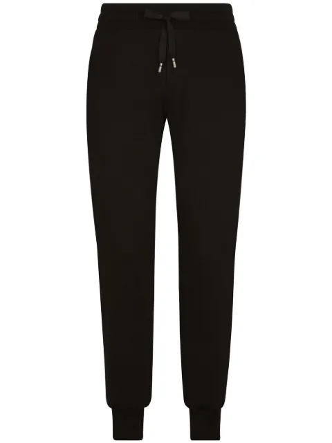 Dolce & Gabbana logo-embroidered track pants Black GVF6AZG7D6B